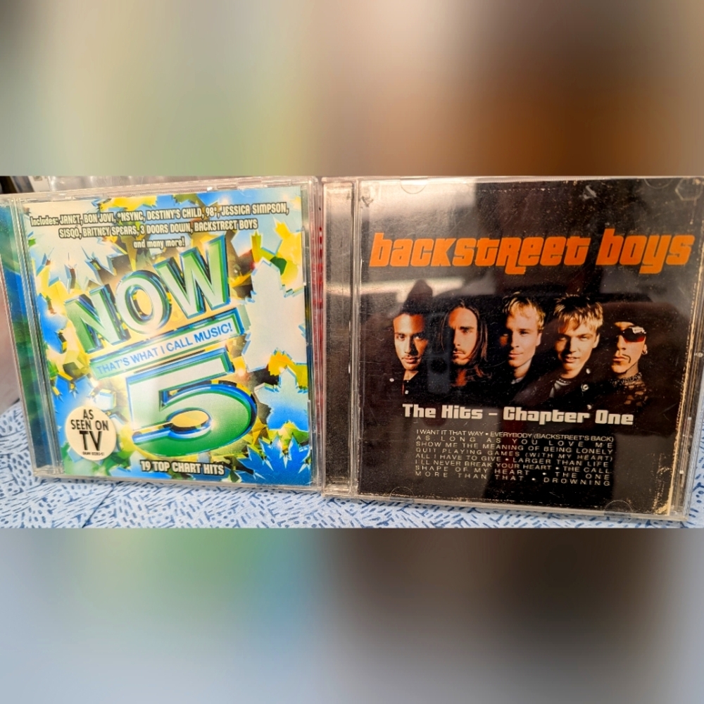 '90S DOUBLE CD SPECIAL - BACKSTREET BOYS HITS /NOW THAT'S WHAT I CALL MUSIC 5